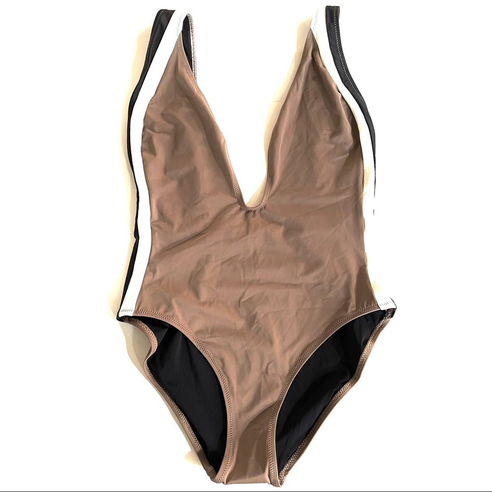 Solid & Striped one piece bathing suit - Picture 5 of 7